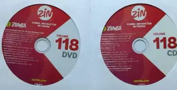 zin 118 DVD/CD 세트 줌바 ZUMBA11