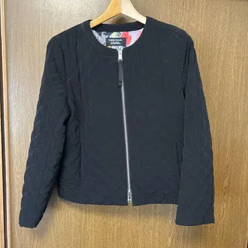 SONIA RYKIEL 블랙 퀼팅 자켓