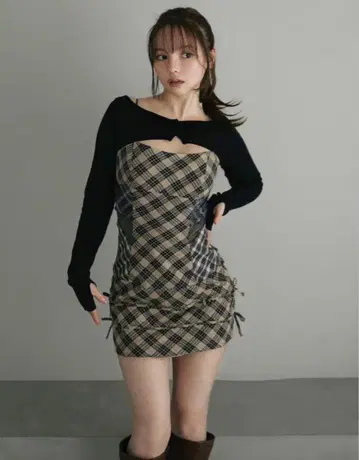 and mary Aine set mini dress