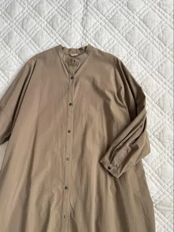 A&S / Front open shirt dress