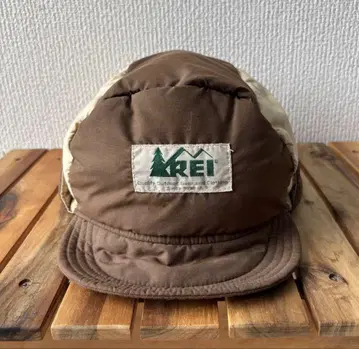 80s REI 귀마개 충전솜 캡 올드 아웃도어 미국제 /다운