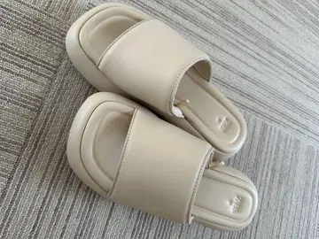 ZARA 미사용 새상품 플랫폼 샌들 통굽