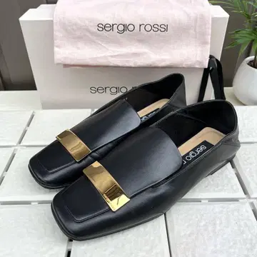 36 Sergio Rossi 플랫슈즈 sr1 블랙 23