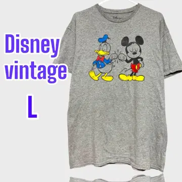 Disney 미키마우스 도널드 덕 T셔츠 L