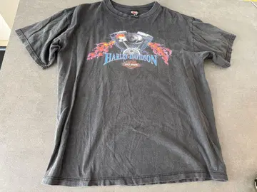 Harley-Davidson XL 셔츠 블랙 [ 빈티지 ]