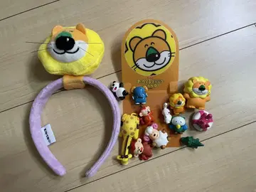 타베코 동물 가챠가챠 피규어 머리띠 묶음 판매