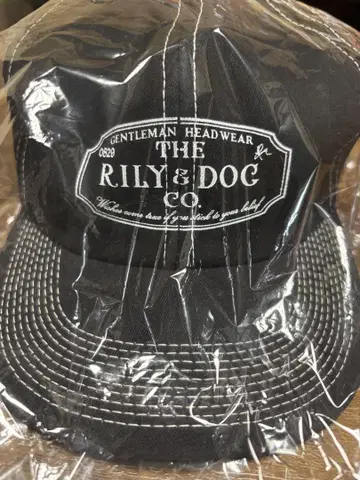 이마이치 류지 어패럴 RILY & DOG 메쉬 야구 모자 블랙