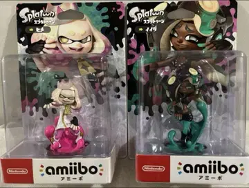 스프라툰 amiibo 히메 이이다 세트