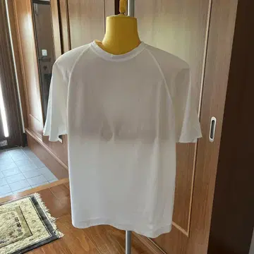 브루넬로쿠치넬리 리본 포함 화이트 반팔 T셔츠