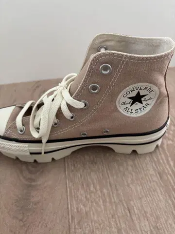 새상품급 CONVERSE ALL STAR 베이지 스니커즈