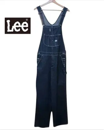 Lee 다크 데님 오버롤