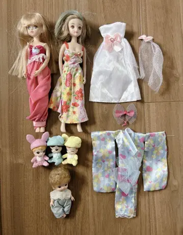 리카짱 인형 의상 모음 세트