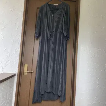 emmi atelier 그레이 롱 원피스