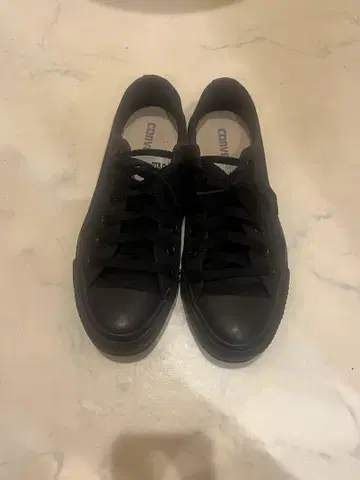Converse All Star 블랙 스니커즈 24cm
