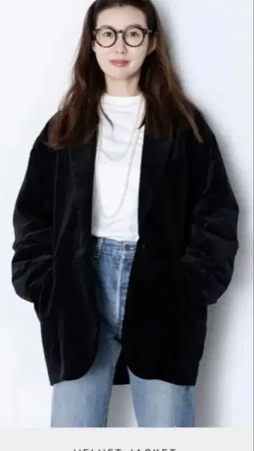 마이 위크니스 벨벳 자켓