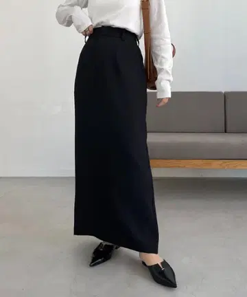 CAPRICIEUX LE'MAGE 맥시 I 라인 스커트