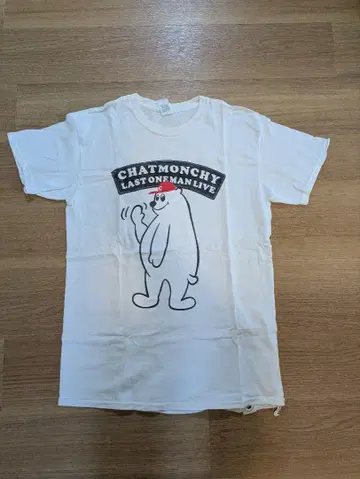 챗몬치 라이브 티셔츠 M 사이즈