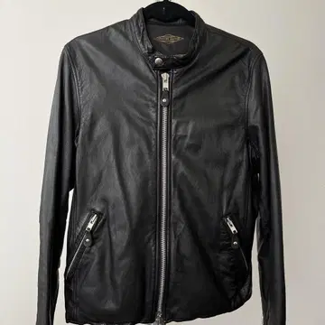 블랙 가죽 자켓 AWESOME LEATHER