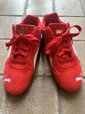 푸마 스피드캣 스니커즈 레드 24.5