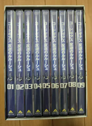 코드 기어스 반역의 를르슈 전 9권 DVD