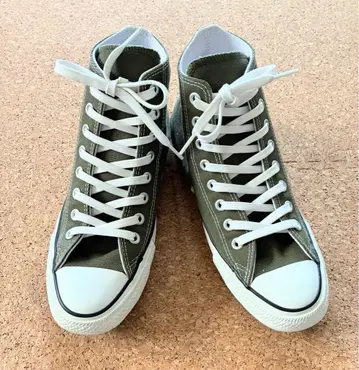 CONVERSE ALL STAR 100 올리브 쿠라시키 캔버스 25.5
