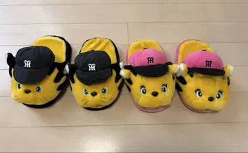 한신 타이거즈 슬리퍼 4켤레 세트