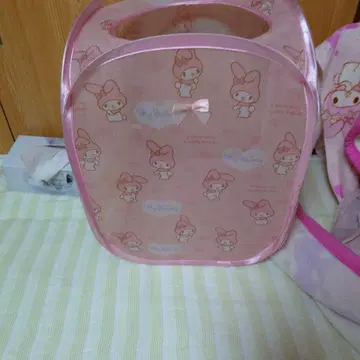 마이멜로디 수납 백 핑크