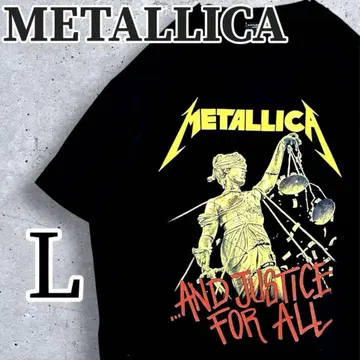 METALLICA T셔츠 L 사이즈 블랙