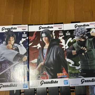 NARUTO Grandista 사스케 & 이타치 카카시 피규어 세트
