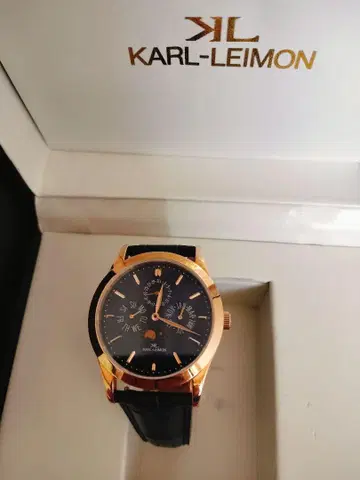 KARL-LEIMON 자동 시계 Classic Round CPB1015