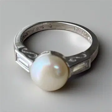 925 실버 펄 반지