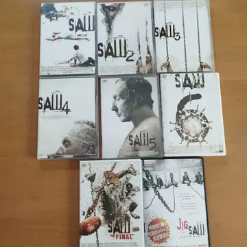 SAW DVD 세트 8권 세트