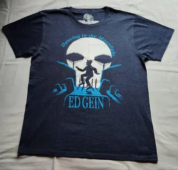 미사용품 ED GEIN 시리얼 킬러 셔츠 DEADANDBURIED