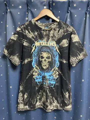 METALLICA 타이다이 티셔츠 L 사이즈