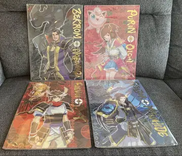 포켓몬 센터 포켓몬+노부나가의 야망 클리어 파일 4종 세트 새상품