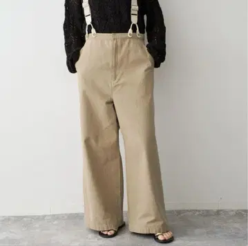 Spick and Span 서스펜더 워커 팬츠
