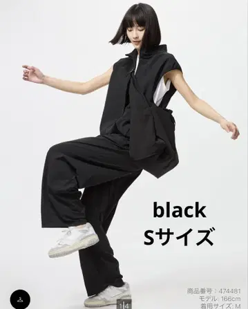 UNIQLO 울트라 스트레치 액티브 와이드 팬츠 표준 길이 S