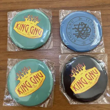 KING GNU 캔뱃지 세트 4개