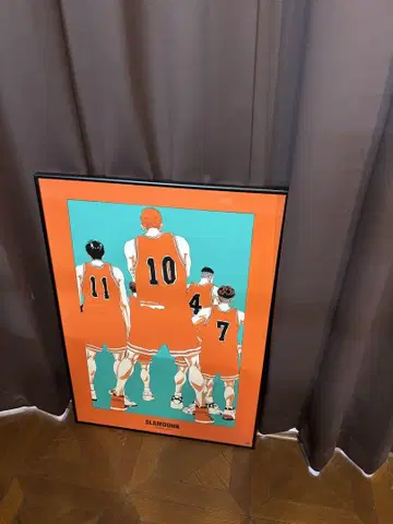 SLAM DUNK 슬램덩크 포스터 점프 창간 50주년 기념 점프전