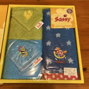 [ 새상품 미사용 ] Sassy 타월 세트 3개입