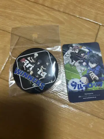 블루 록 FCRB Winners 육각형 캔뱃지