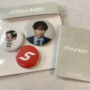 SnowMan POPUP 한국 팝업 미야타테 료타 캔뱃지