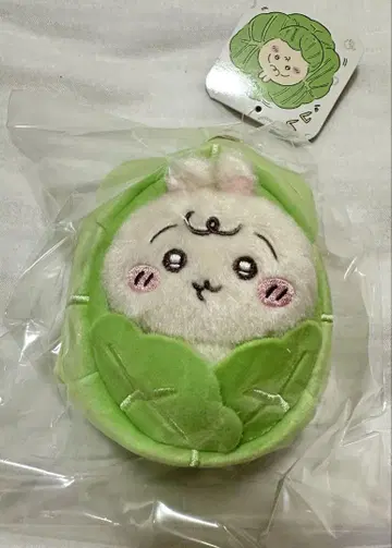 치이카와 (먼작귀) Chiikawa Baby 양배추에 싸인 토끼 마스코트