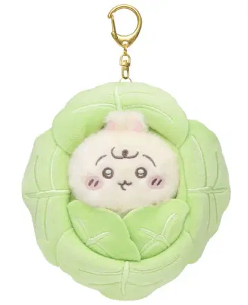 치이카와 (먼작귀) Chiikawa Baby 양배추에 싸인 토끼 마스코트