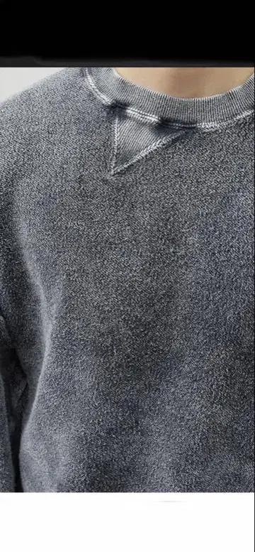 NOMA t.d. Hand Dyed Twist Sweat BLACK