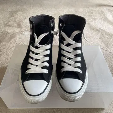 Converse All Star 블랙 하이컷 스니커즈