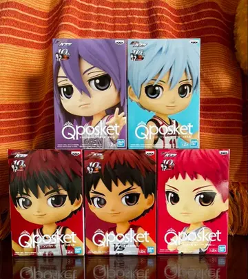 [ 미개봉 새상품 ] Qposket 큐포스켓 쿠로코의 농구 5세트