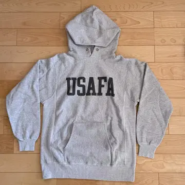 버즈릭슨 리버스 위브 후드티 USAFA 파카 L 리플렉터