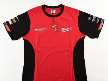 매진 임박 Milwaukee BMW Motorsport T셔츠 빨검 L