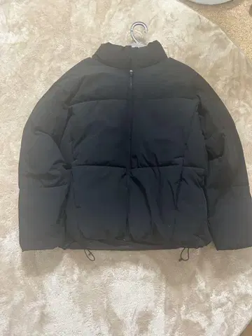 블랙 다운 자켓